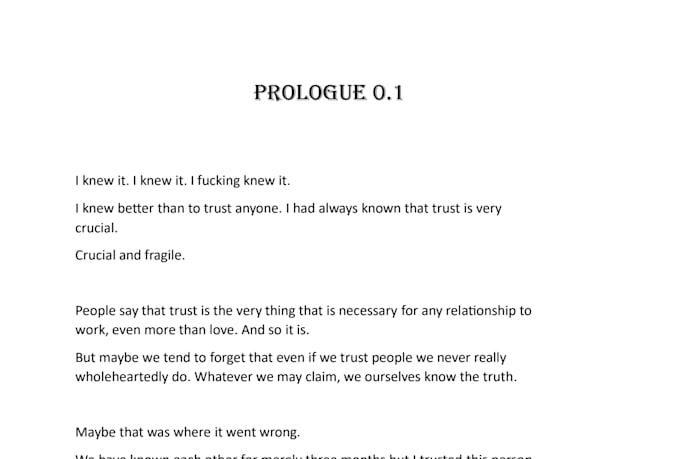 proofread your work making it grammatically accurate and error free